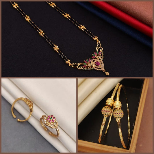 Daily use Micro Gold short size Mangalsutra E3