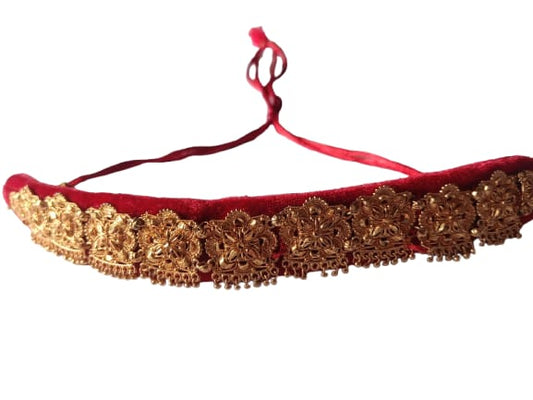 Pahadi Gulband designer Necklace for Women | Traditional Uttarakhandi Jewellery | Ethnic Tribal Choker for Festivals, Weddings & Cultural Wear - M22