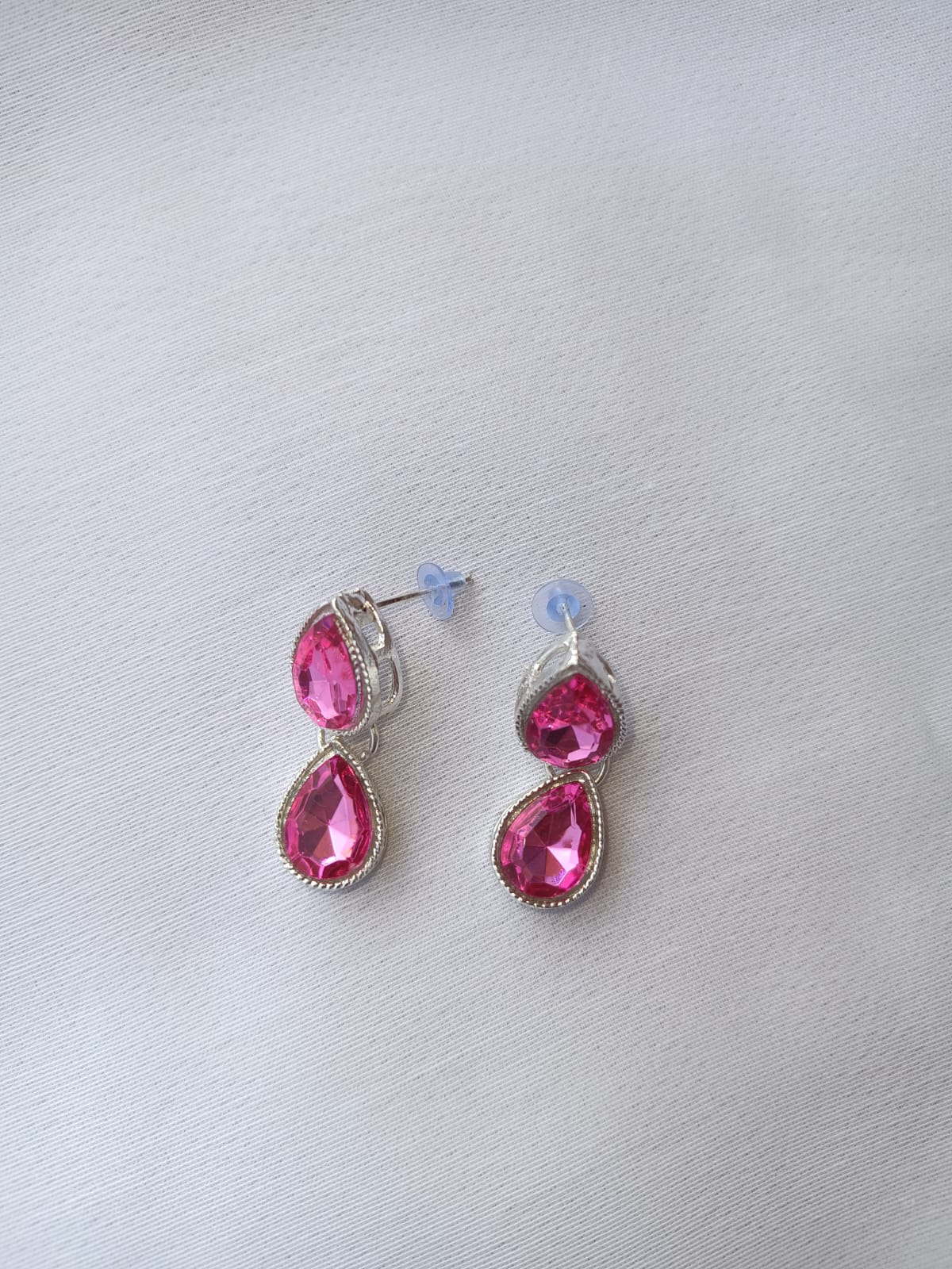 Multi AD women Pink necklace jewellery with earring and Maangtika - M28