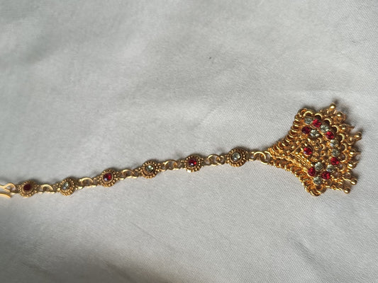 Traditional Gold Plated Mangtika - M20